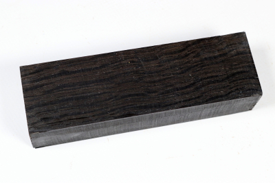 Knife Blank Bog Oak stabilized - Stabi3669