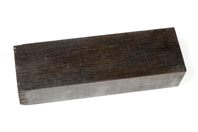 Messergriffblock Mooreiche stabilisiert - Stabi3827