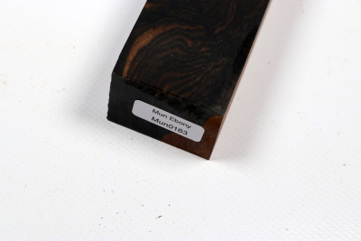Messergriffblock Mun Ebony A - Mun0163