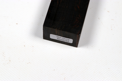 Messergriffblock Mun Ebony A XCut - Mun0153