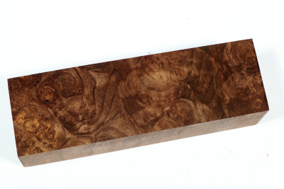 Messergriffblock Nussbaum Maser - NusBM1228