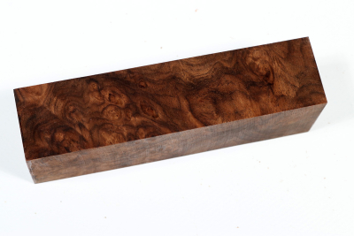 Knife Block Walnut Burl - NusBM1244