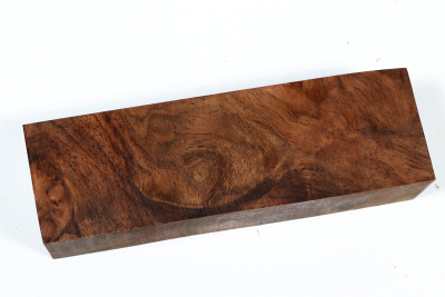 Messergriffblock Nussbaum Maser - NusBM1249