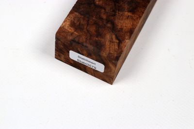 Knife Blank Walnut Burl stabilized - Stabi3579