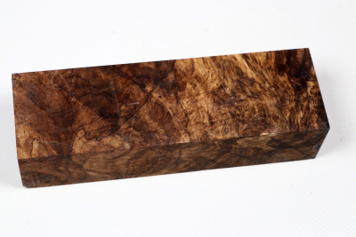 Knife Blank Walnut Burl stabilized - Stabi3580