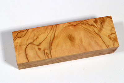Knife Block Olivetree Burl - Oliv0887