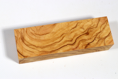 Knife Block Olivetree Burl - Oliv0895