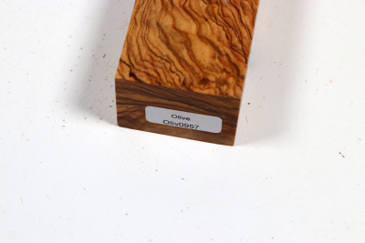Knife Block Olivetree Burl - Oliv0932