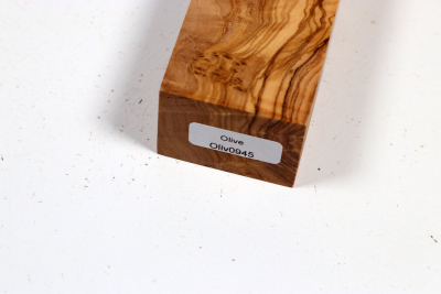 Knife Block Olivetree Burl - Oliv0945