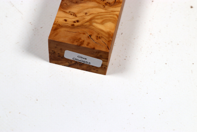 Knife Block Olivetree Burl - Oliv0953