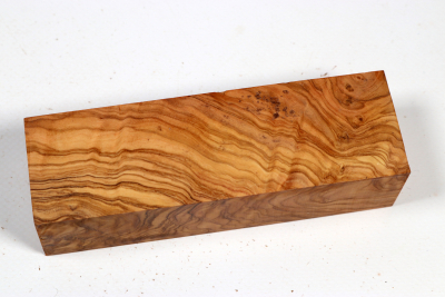 Knife Block Olivetree Burl - Oliv0960