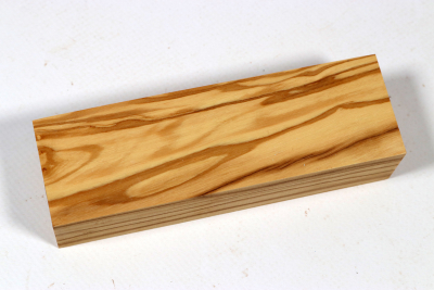 Messergriffblock Olive - Oliv0916