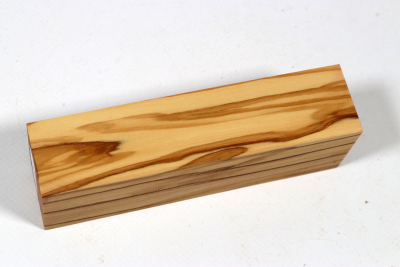 Messergriffblock Olive - Oliv0926