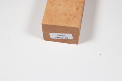 Messergriffblock Platane Maser - Plata0100