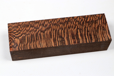Knife Blank Platanus black stabilized - Stabi3561