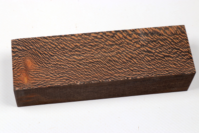 Knife Blank Platanus black stabilized - Stabi3561