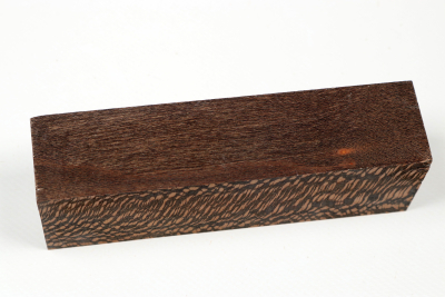 Knife Blank Platanus black stabilized - Stabi3567
