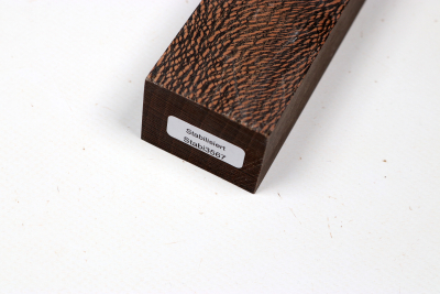 Knife Blank Platanus black stabilized - Stabi3567