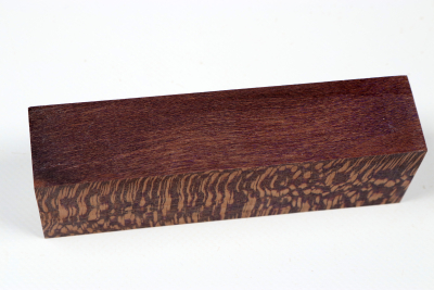 Knife Blank Platanus  purple stabilized - Stabi3556