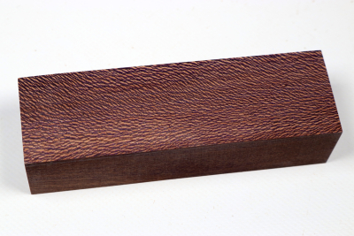 Knife Blank Platanus  purple stabilized - Stabi3557