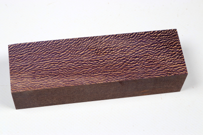 Knife Blank Platanus  purple stabilized - Stabi3566