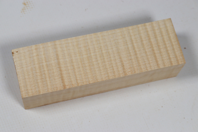 Messergriffblock Riegelahorn - RieAh0295