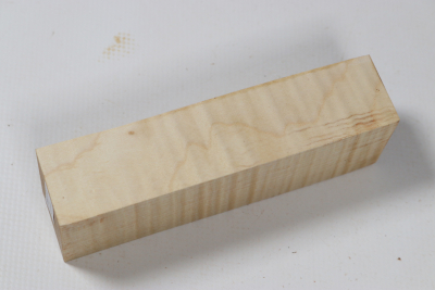 Messergriffblock Riegelahorn - RieAh0296