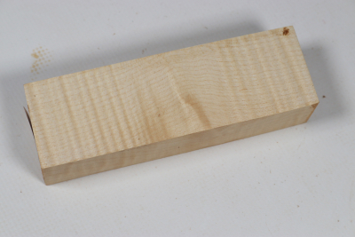 Messergriffblock Riegelahorn - RieAh0298