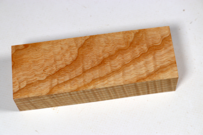 Knife Block Ash curly - Esch0374