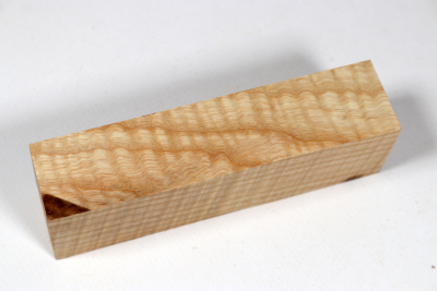 Knife Block Ash curly - Esch0383