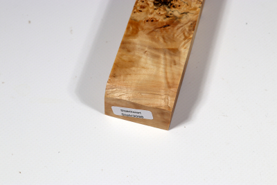 Knife Blank Horse Chestnut Burl stabilized - Stabi3098