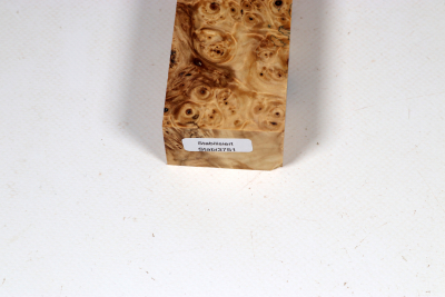 Knife Blank Horse Chestnut Burl stabilized - Stabi3751