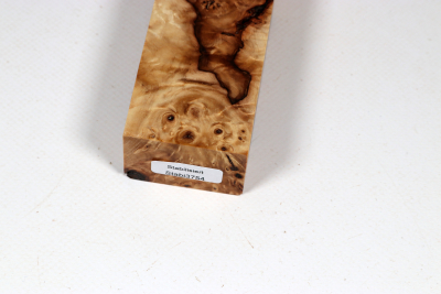 Knife Blank Horse Chestnut Burl stabilized - Stabi3754