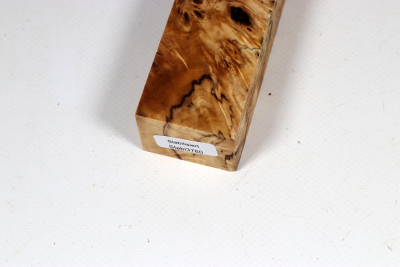 Messergriffblock Rosskastanie Maser stabilisiert - Stabi3780