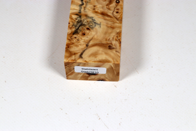 Knife Blank Horse Chestnut Burl stabilized - Stabi37810