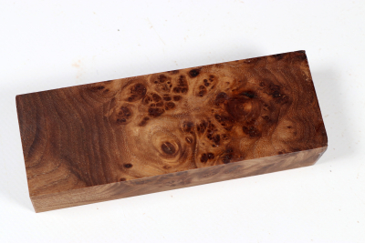 Knife Blank Elm Burl stabilized - Stabi3623