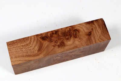 Knife Blank Elm Burl stabilized - Stabi3623
