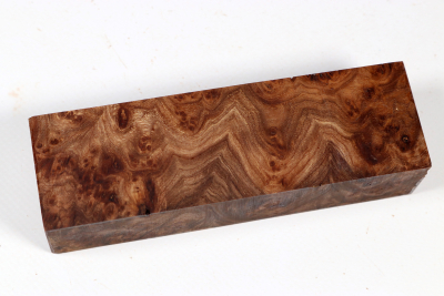Knife Blank Elm Burl stabilized - Stabi3603