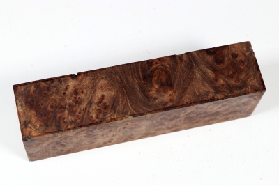 Knife Blank Elm Burl stabilized - Stabi3603