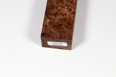 Knife Blank Elm Burl stabilized - Stabi3603