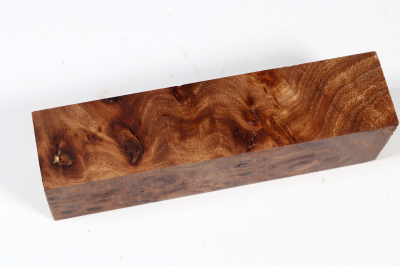 Knife Blank Elm Burl stabilized - Stabi3619