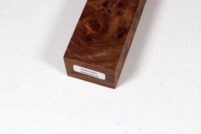 Knife Blank Elm Burl stabilized - Stabi3619