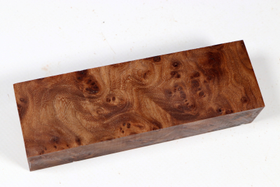 Knife Blank Elm Burl stabilized - Stabi3622