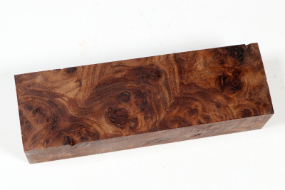 Knife Blank Elm Burl stabilized - Stabi3622