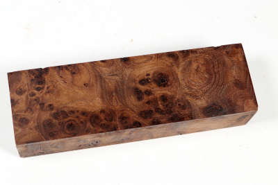 Knife Blank Elm Burl stabilized - Stabi3624