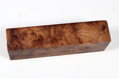 Knife Blank Elm Burl stabilized - Stabi3624