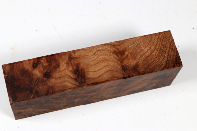 Knife Blank Elm Burl stabilized - Stabi3625