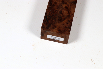 Knife Blank Elm Burl stabilized - Stabi3625
