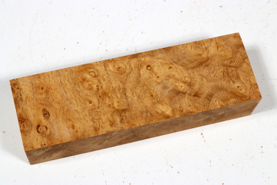 Messergriffblock Schnurbaum Maser - Schnu0250