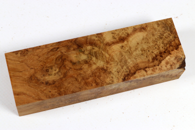 Knife Block Teak Burl - Teak0090